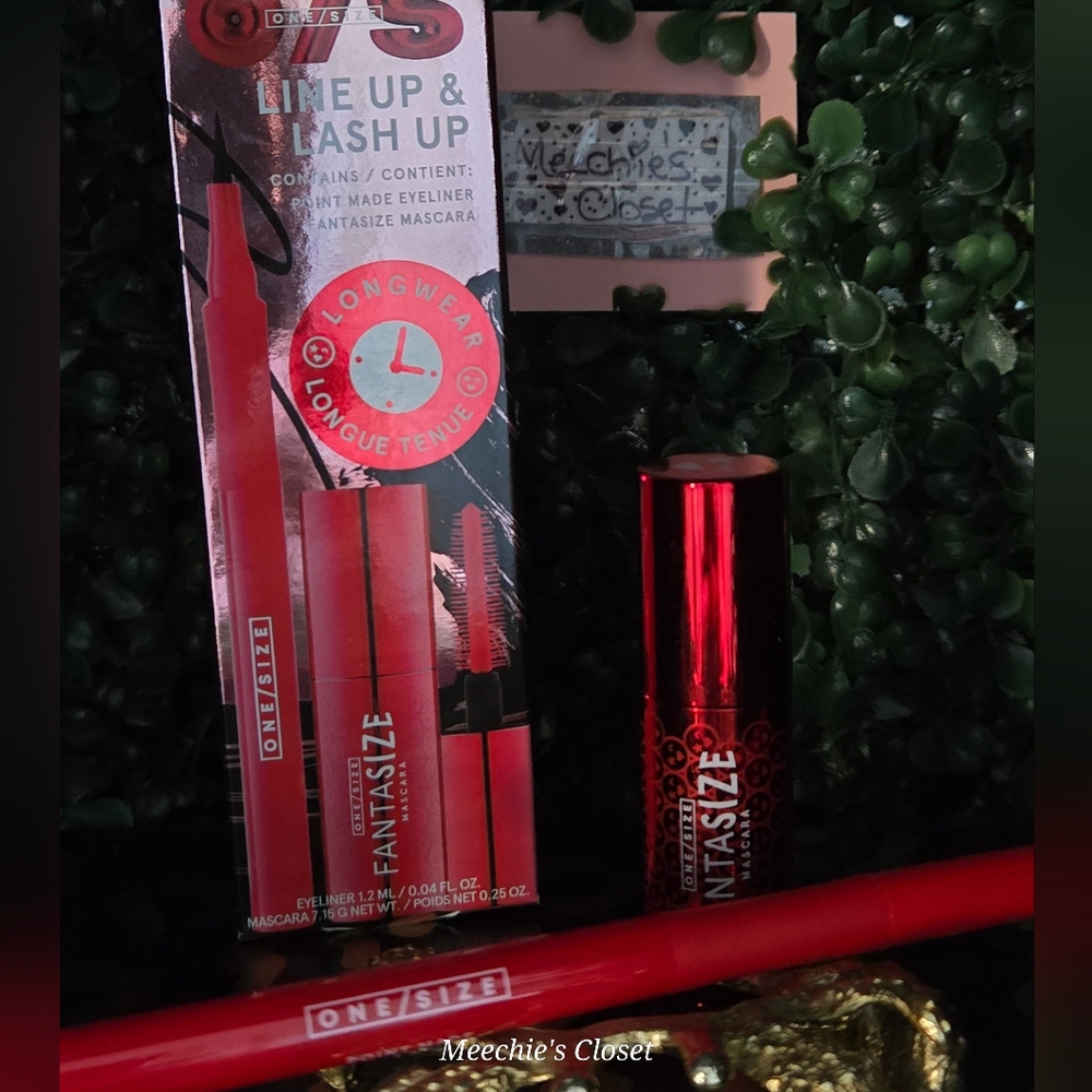 NIB ONE/SIZE Line Up & Lash Up Set | Fantasize Mascara + Point Made Eyeliner